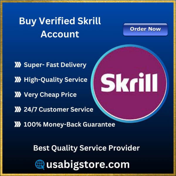 Buy Verified Skrill Account