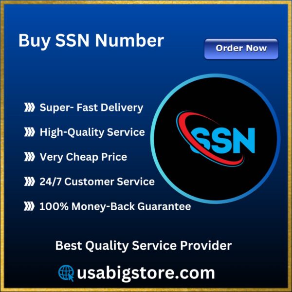 Buy SSN Number