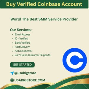 Buy Verified Coinbase Account